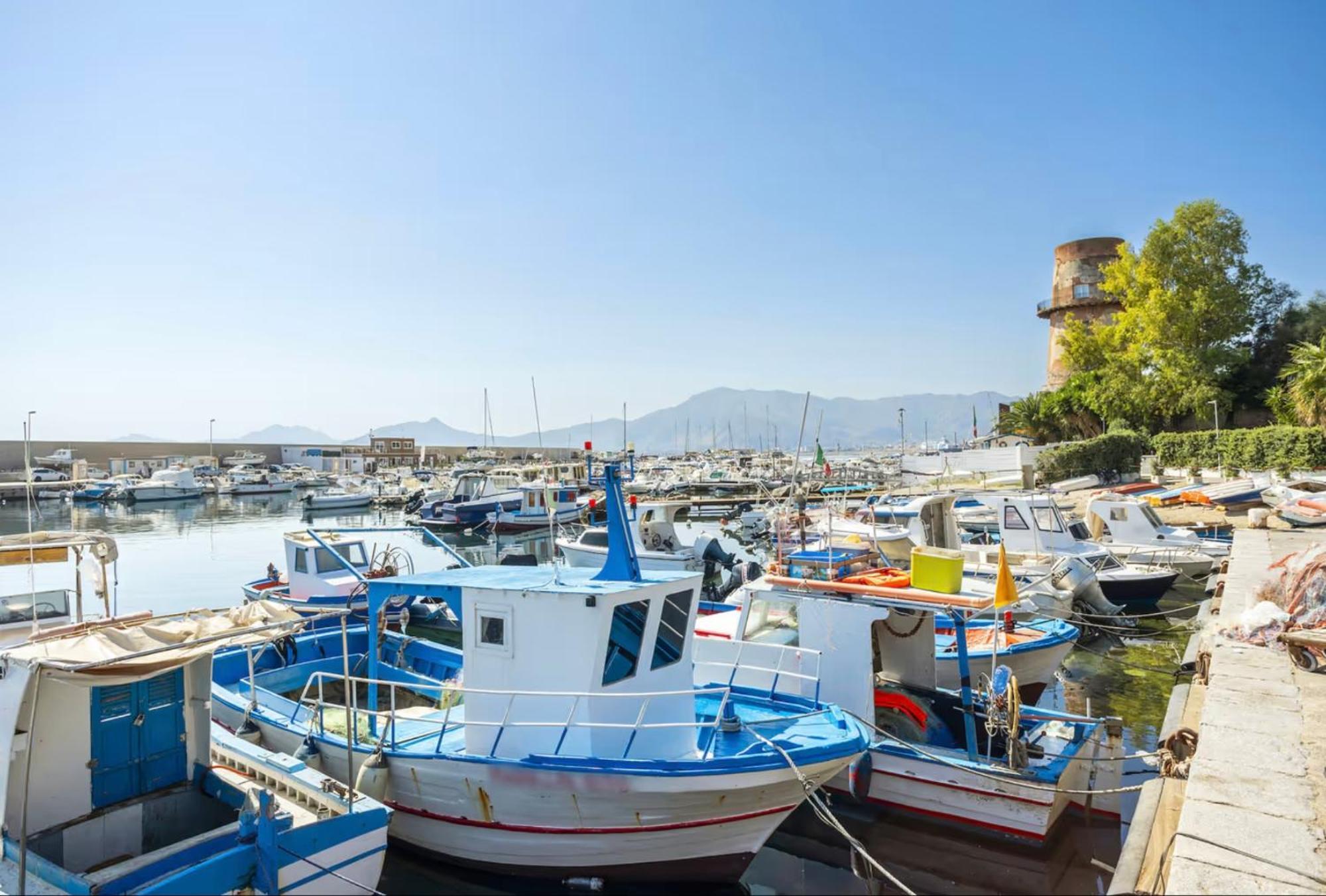 La Barca Sul Mare Lejlighed Palermo Eksteriør billede